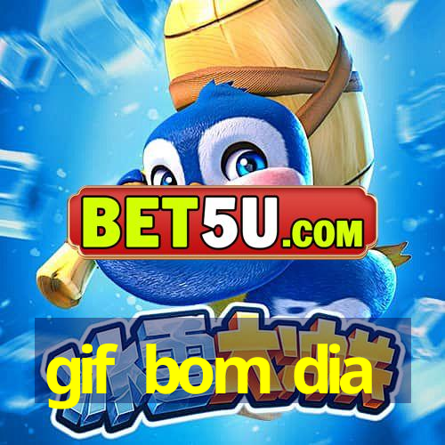 gif bom dia